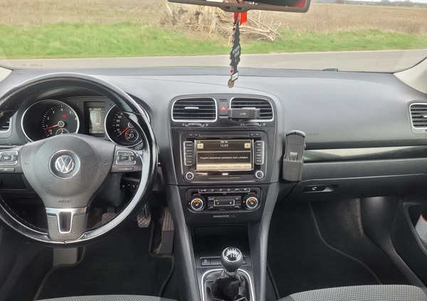 Volkswagen Golf cena 25900 przebieg: 217000, rok produkcji 2012 z Witkowo małe 67